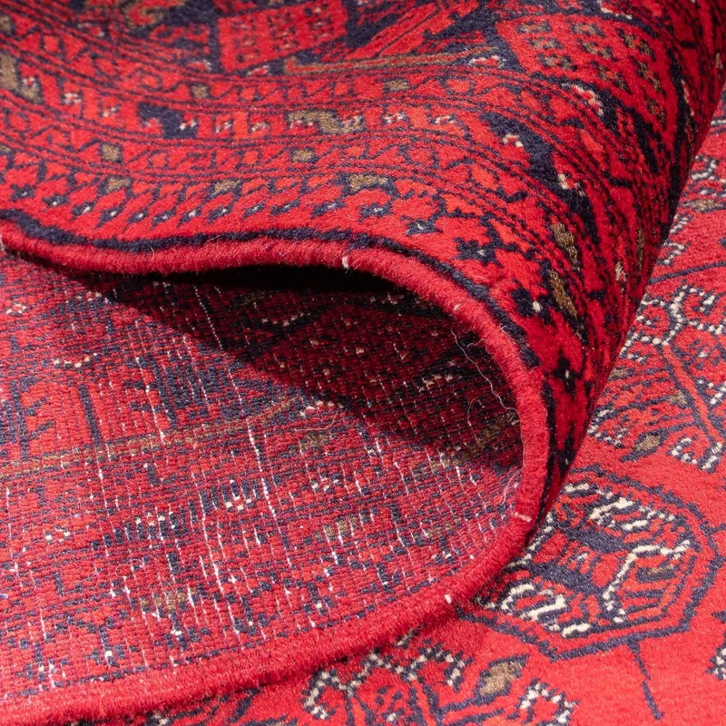 Afghan Teppich - 248 x 343 cm - rot