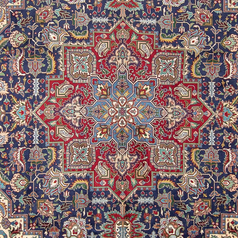 Perserteppich - Täbriz - Royal 305 x 405 cm - blau
