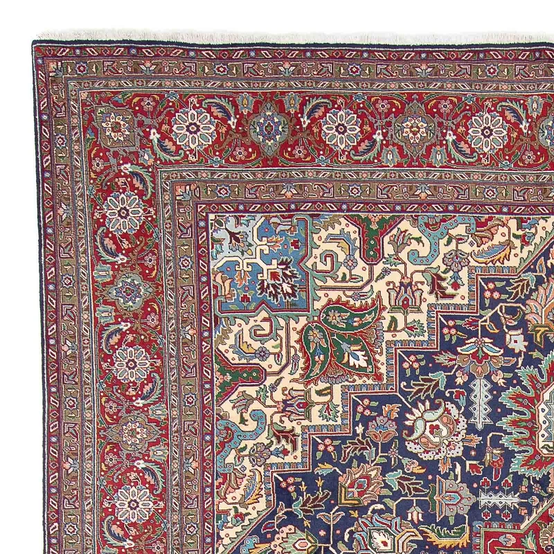 Perserteppich - Täbriz - Royal 305 x 405 cm - blau