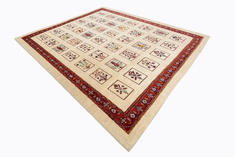 Loribaft Teppich Perser 261x326cm - Orientteppich - rot
