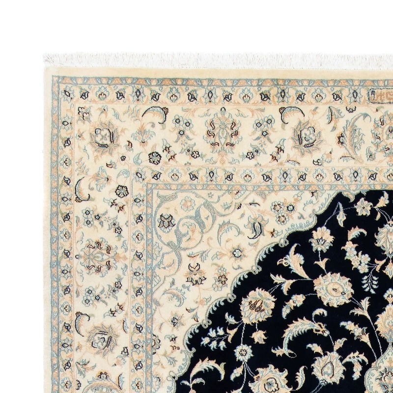 Perserteppich - Nain - Royal 204 x 300 cm - schwarz