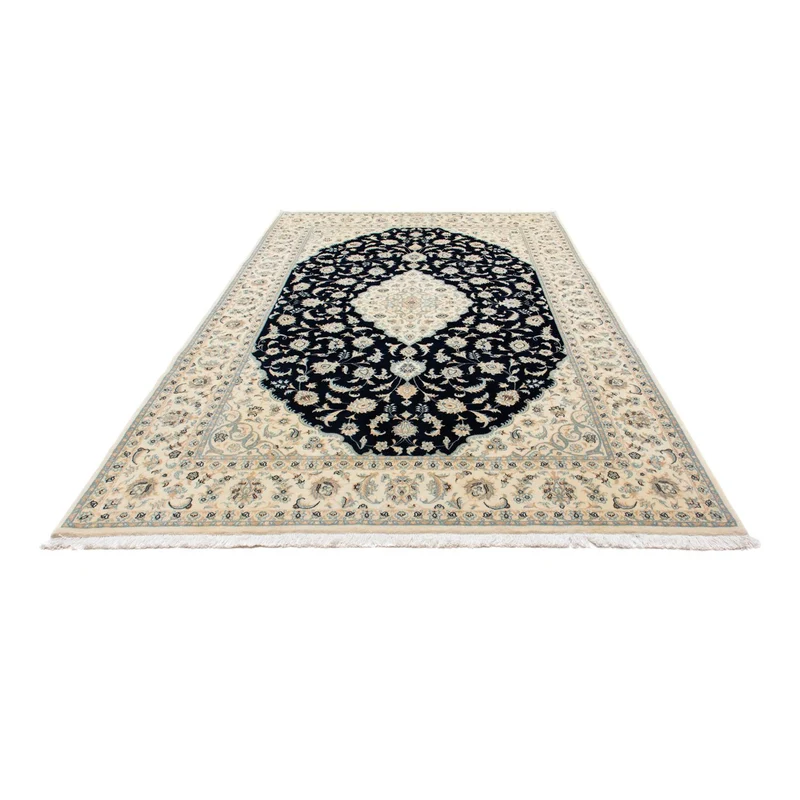 Perserteppich - Nain - Royal 204 x 300 cm - schwarz