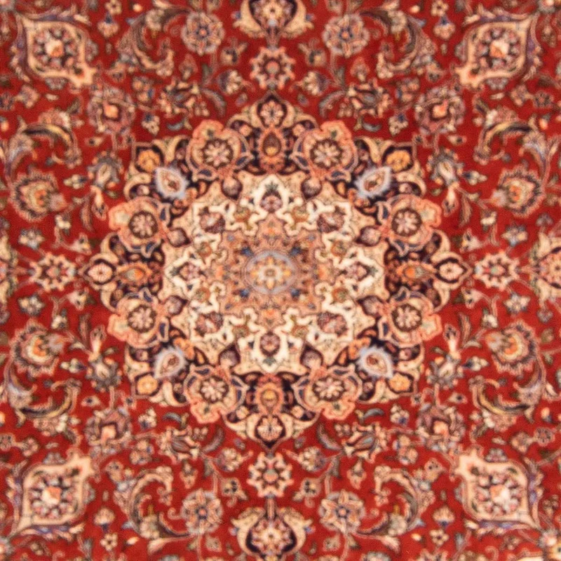 Perserteppich - Classic 245 x 247 cm - dunkelrot