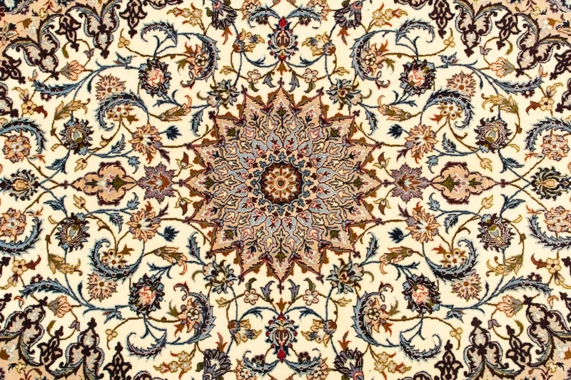 Perserteppich - Isfahan - Premium 109 x 160 cm - beige