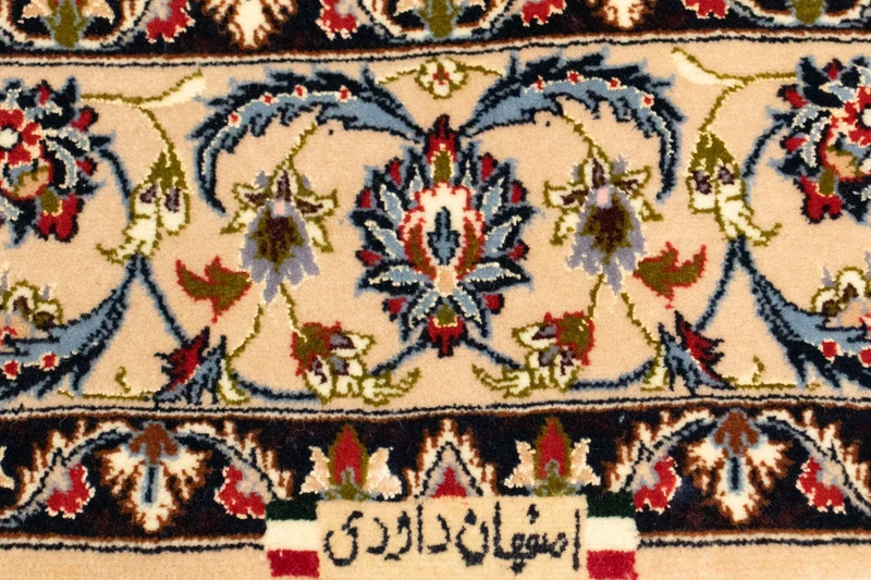 Perserteppich - Isfahan - Premium 109 x 160 cm - beige