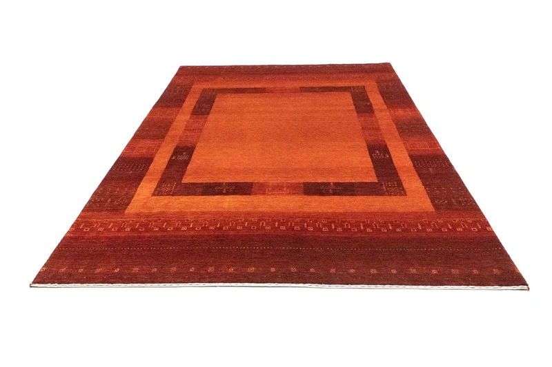 Gabbeh Teppich - Loribaft Indus 198 x 301 cm - rot