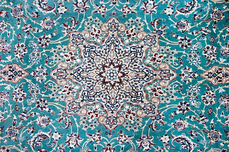 Perserteppich - Nain - Premium 219 x 357 cm Teppich Wohnzimmer