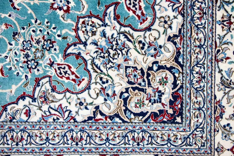 Perserteppich - Nain - Premium 219 x 357 cm Teppich Wohnzimmer