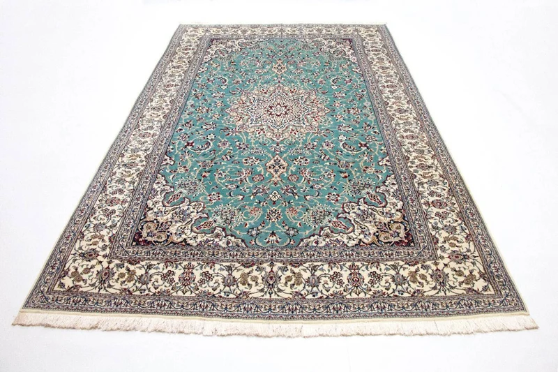 Perserteppich - Nain - Premium 219 x 357 cm Teppich Wohnzimmer