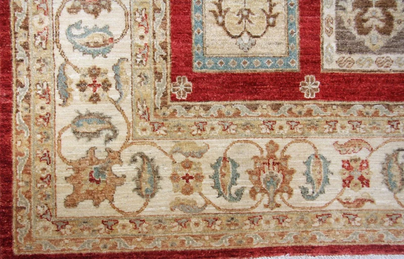 Ziegler teppich - Bachtiari 207 x 337 cm - rot