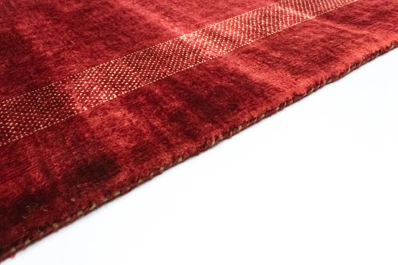 Gabbeh Teppich - Indus 204 x 291 cm - rot