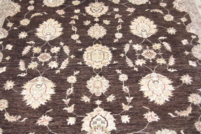 Ziegler Teppich 241 x 302 cm - braun