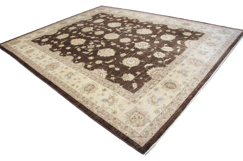 Ziegler Teppich 241 x 302 cm - braun