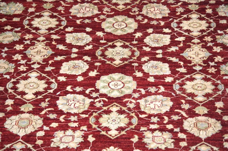 Ziegler Teppich 251 x 299 cm - rot