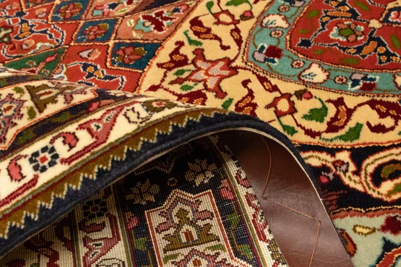 Perserteppich - Täbriz - Royal 102 x 151 cm Teppichbrücke - mehrfarbig