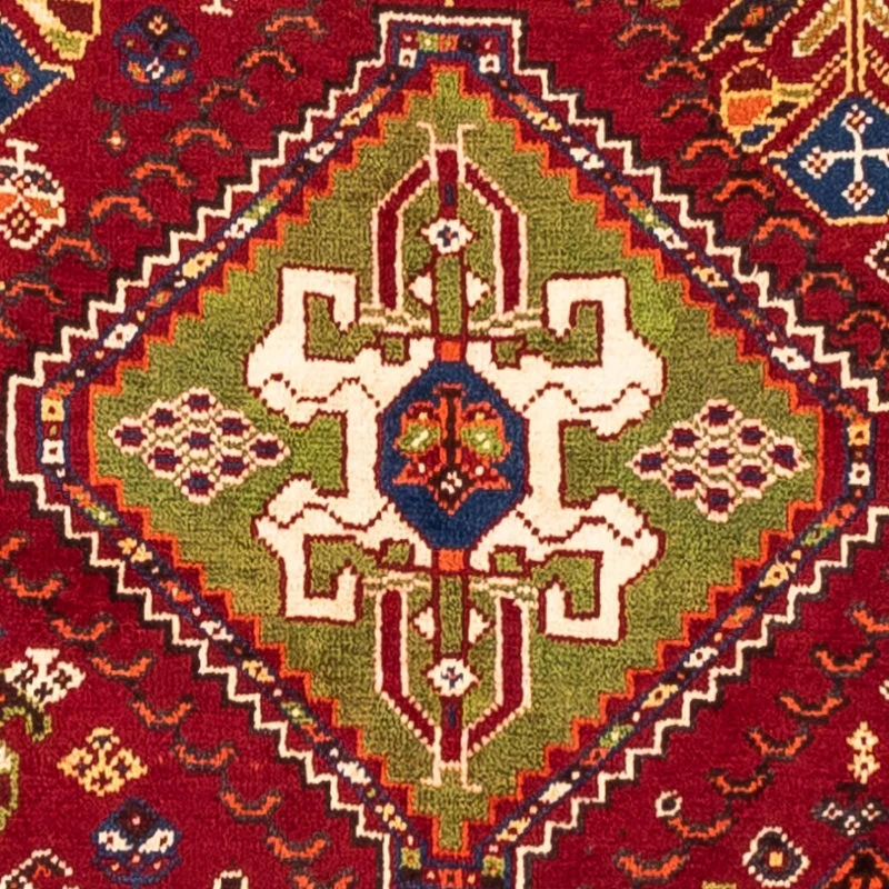 Perserteppich - Nomadic 173 x 257 cm - dunkelrot