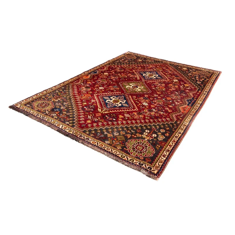 Perserteppich - Nomadic 173 x 257 cm - dunkelrot