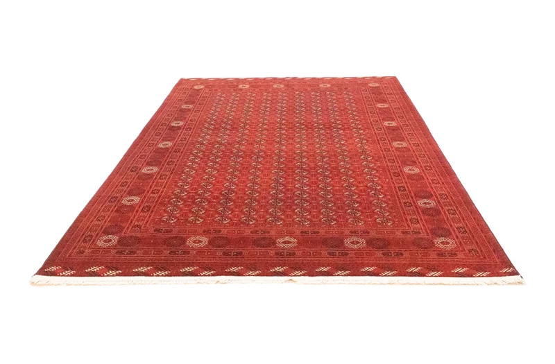 Afghan Teppich - Buchara 196 x 293 cm - rot