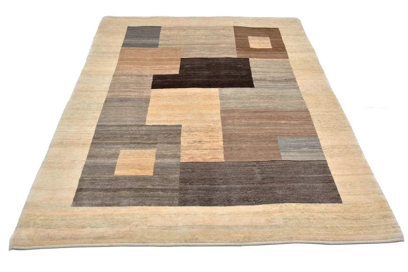 Gabbeh Teppich - Loribaft Perser 152 x 233 cm - braun