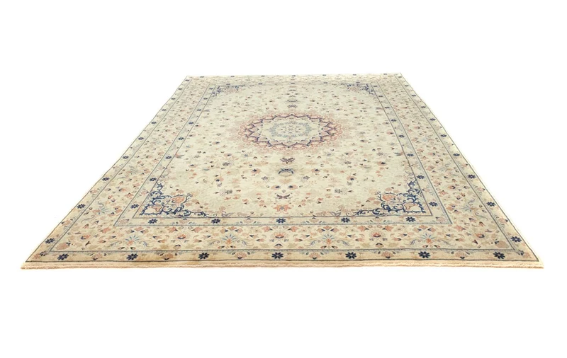 Perserteppich - Keshan 240 x 353 cm - beige