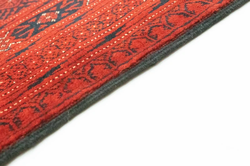 Afghan Teppich - Buchara 192 x 295 cm - dunkelbraun