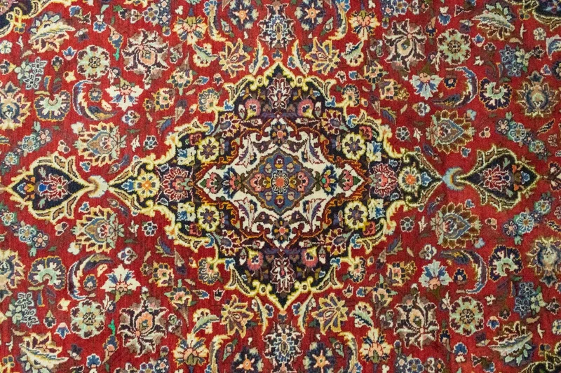 Perserteppich - Keshan 144 x 214 cm - rot