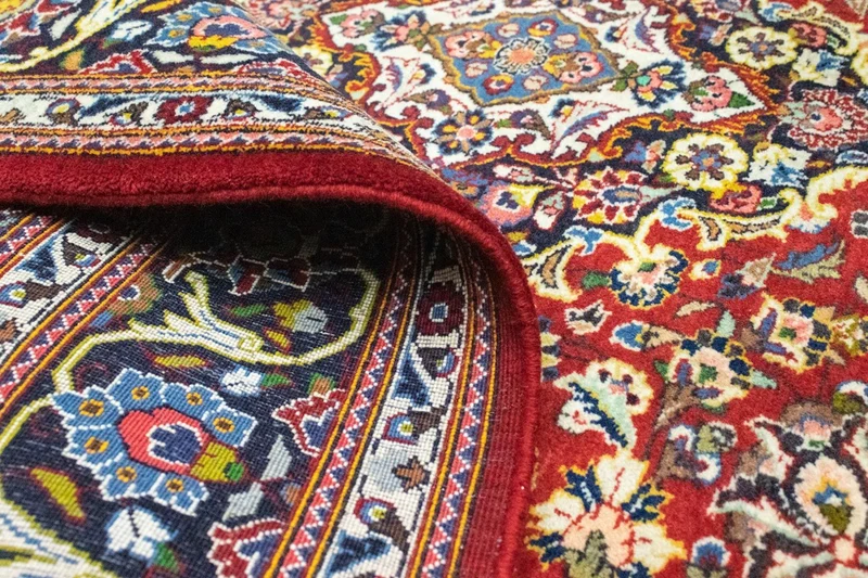 Perserteppich - Keshan 144 x 214 cm - rot