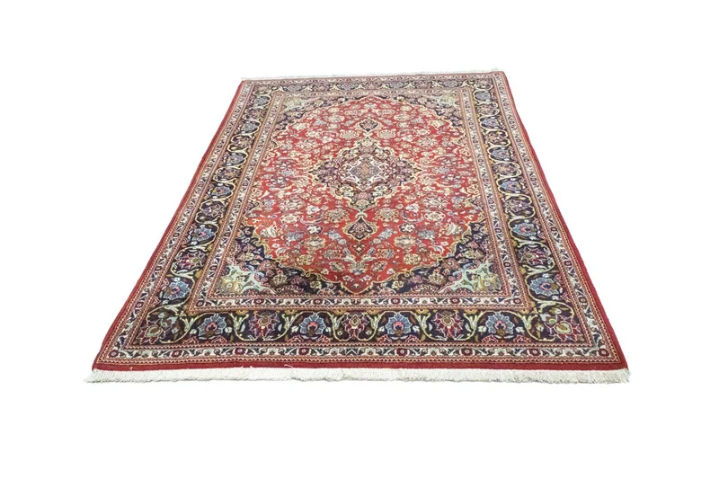 Perserteppich - Keshan 144 x 214 cm - rot