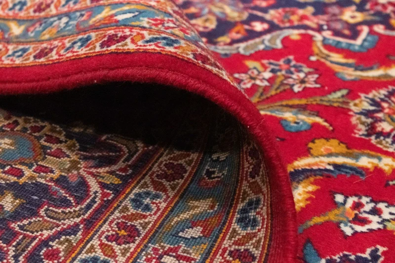 Perserteppich - Keshan 255 x 353 cm - rot