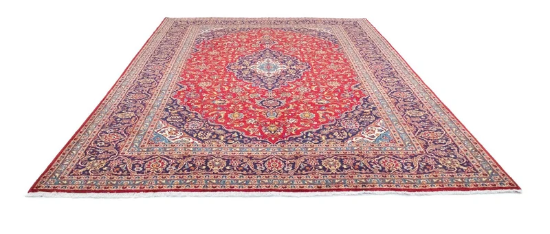 Perserteppich - Keshan 255 x 353 cm - rot