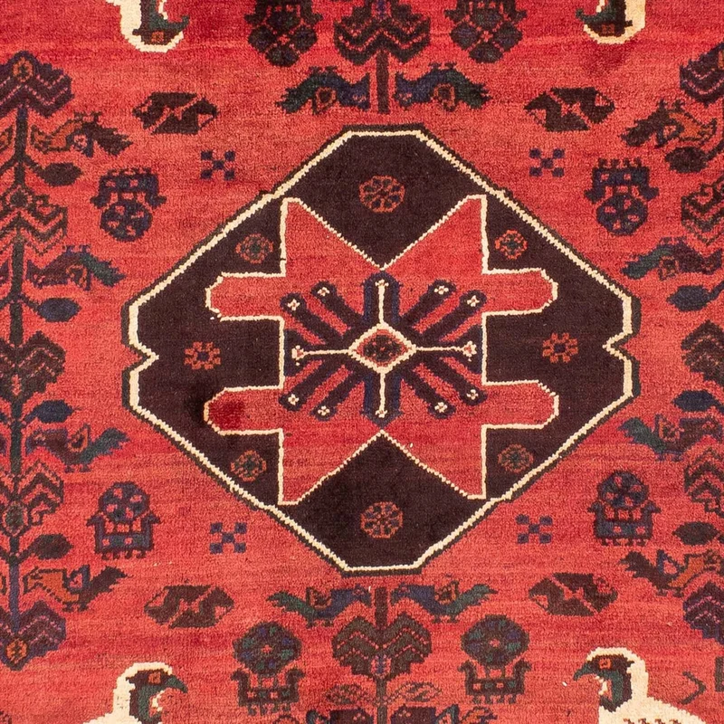 Perserteppich - Nomadic 215 x 312 cm - hellrot