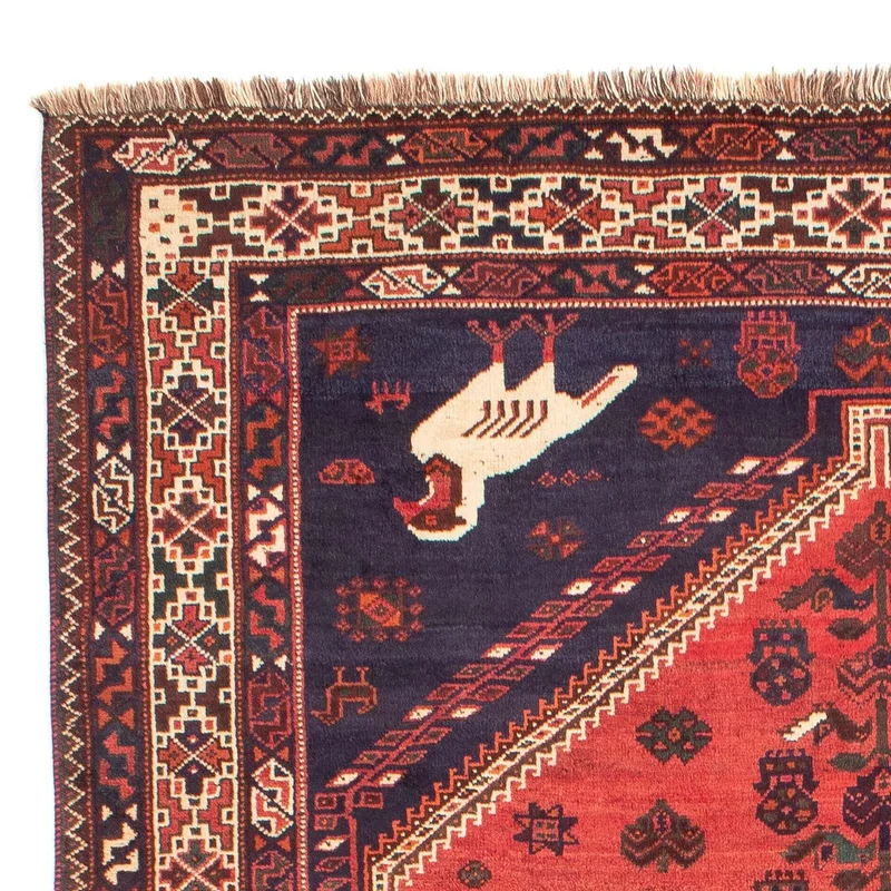 Perserteppich - Nomadic 215 x 312 cm - hellrot