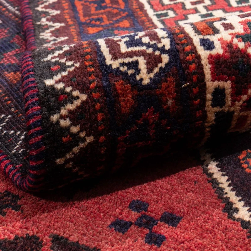 Perserteppich - Nomadic 215 x 312 cm - hellrot
