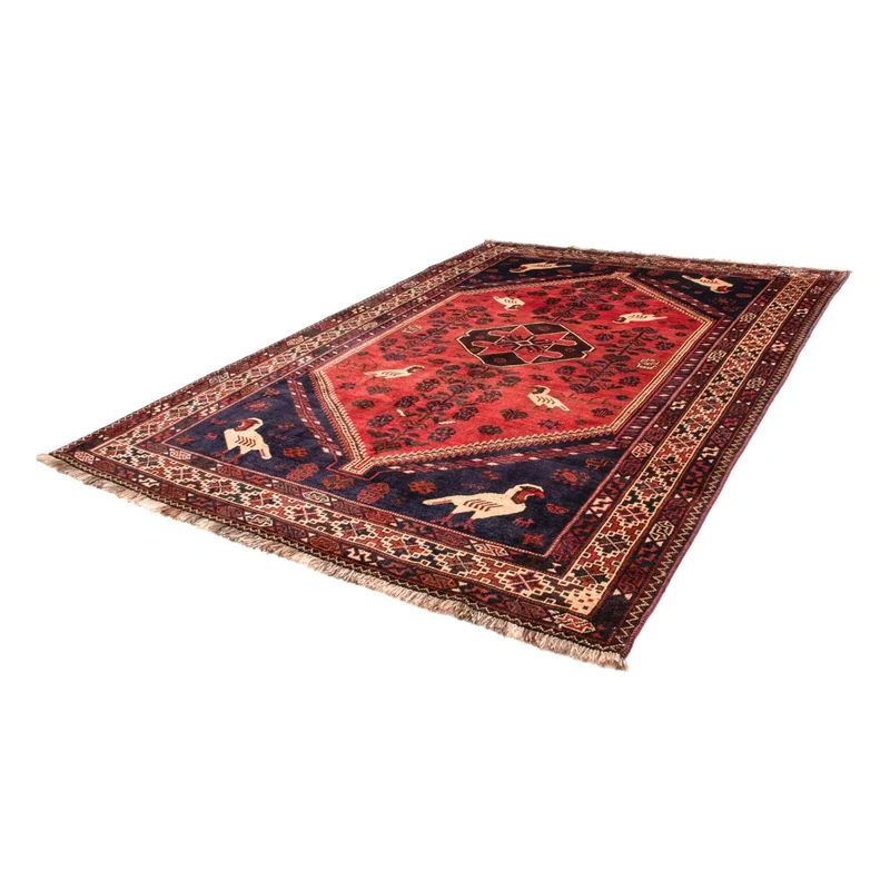 Perserteppich - Nomadic 215 x 312 cm - hellrot