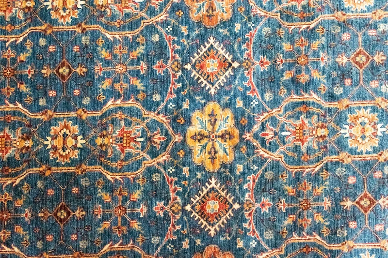 Ziegler Teppich - Ariana 180 x 255 cm - hellblau