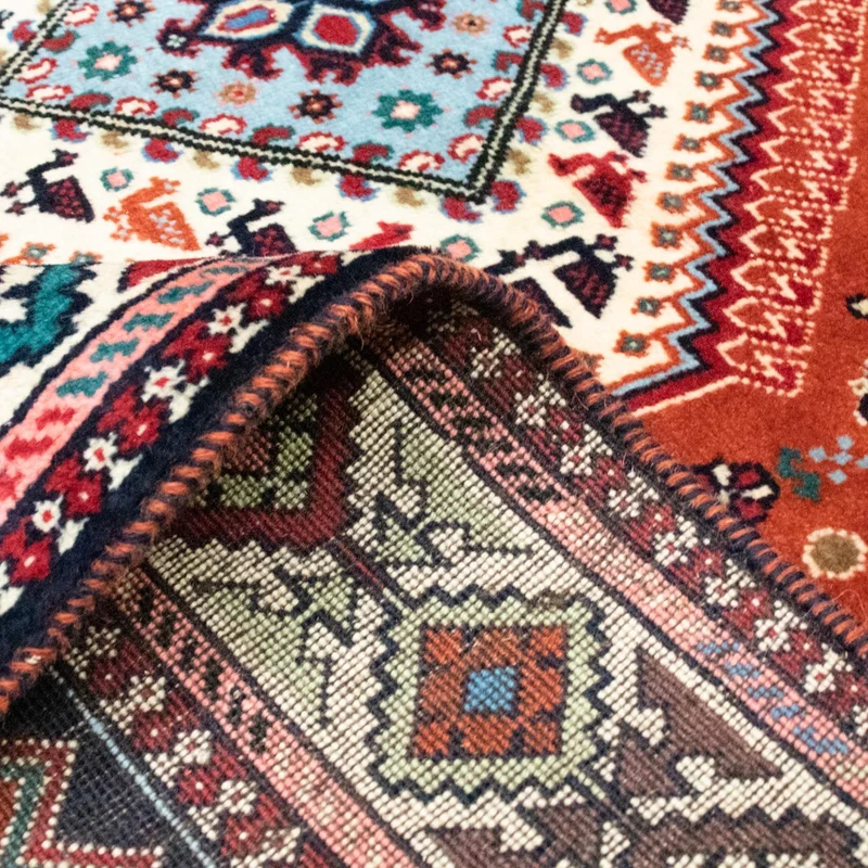 Perserteppich - Nomadic 152 x 243 cm - rot