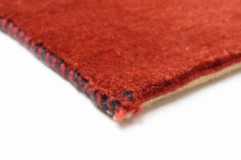 Gabbeh Teppich - Loribaft Perser 152 x 196 cm - rot