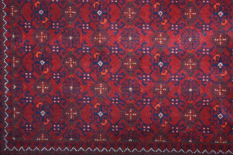 Afghan Teppich 193 x 288 cm - rot