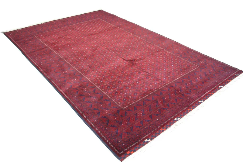 Afghan Teppich 193 x 288 cm - rot
