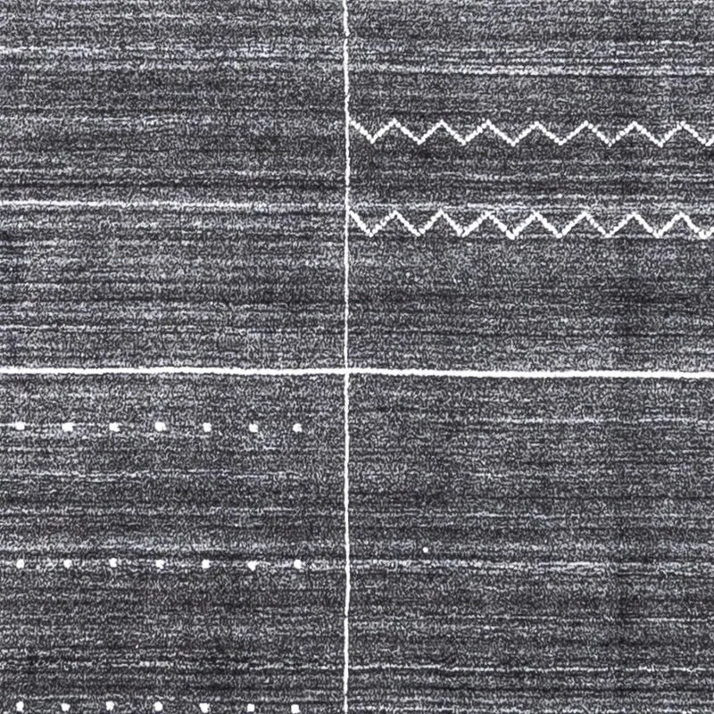 Nepal Teppich 250 x 350 cm - grau
