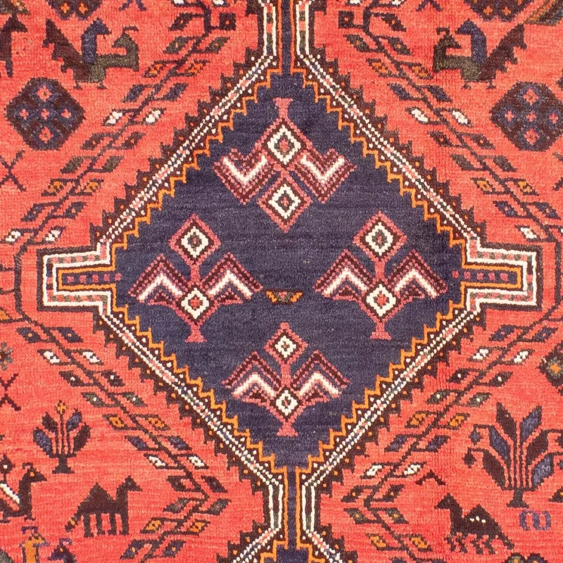 Perserteppich - Nomadic 208 x 290 cm - rot