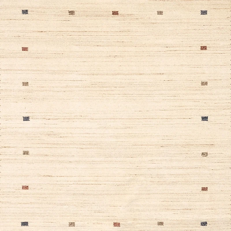 Gabbeh Teppich - Loribaft Indus 206 x 304 cm - beige