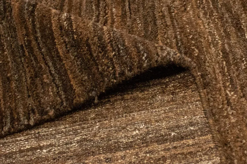 Gabbeh Teppich - Indus 170 x 245 cm - dunkelbraun