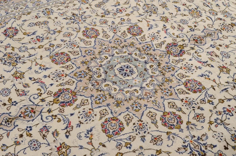 Perserteppich - Keshan 248 x 350 cm - beige