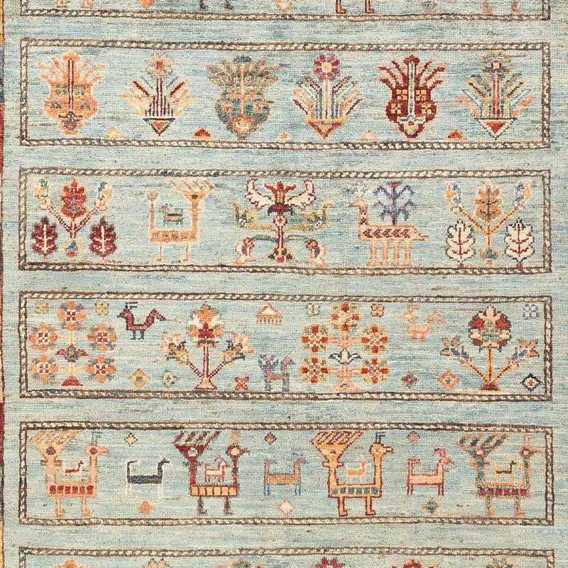 Ziegler Teppich - Ariana - 156 x 211 cm - hellblau