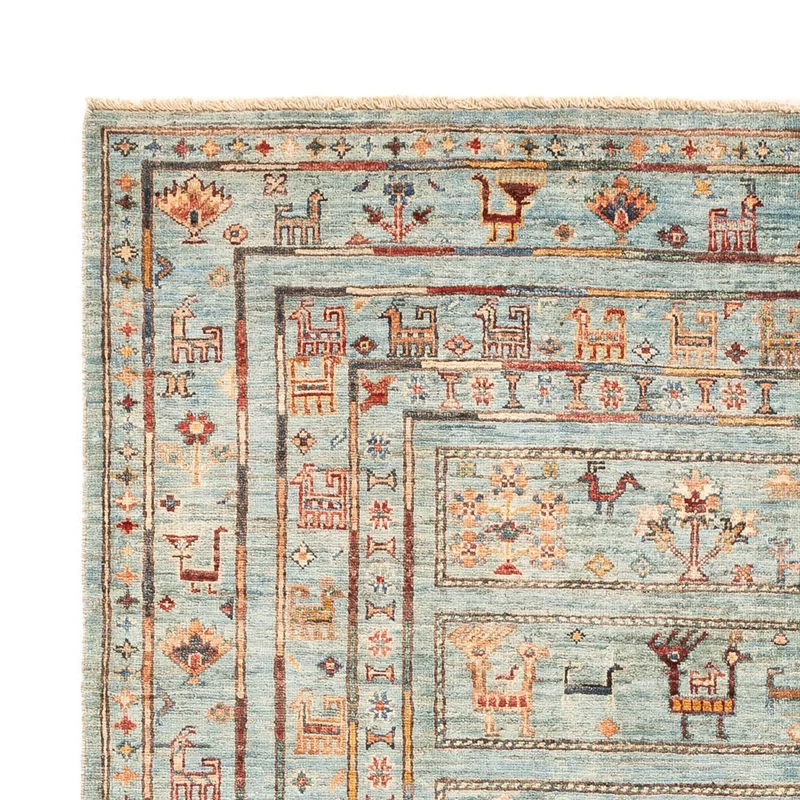 Ziegler Teppich - Ariana - 156 x 211 cm - hellblau