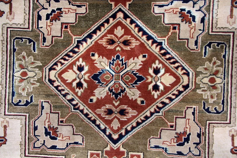 Ziegler Teppich 186 x 267 cm - beige