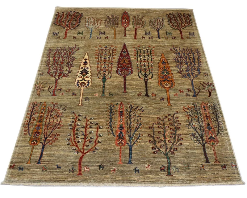 Ziegler Teppich 179 x 239 cm - dunkelbeige