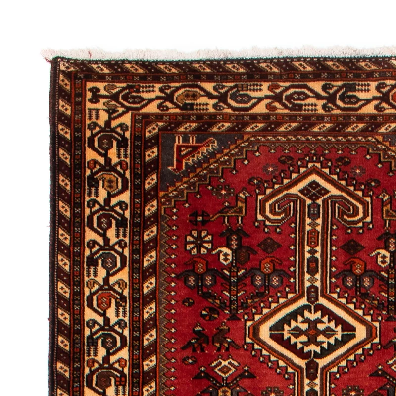 Perserteppich - Nomadic 115 x 393 cm - hellrot