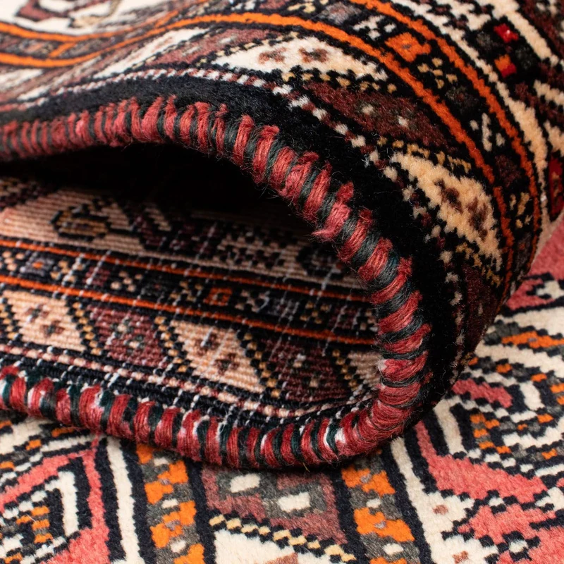 Perserteppich - Nomadic 115 x 393 cm - hellrot